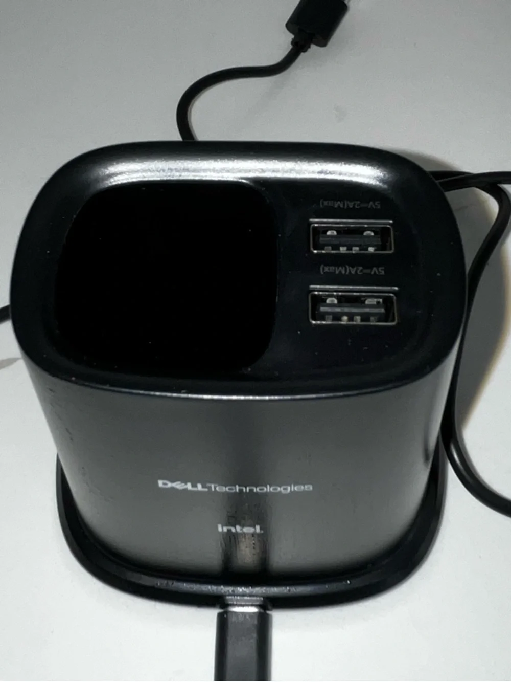 Dell Intel Technologies: Wireless Charger w/ 2 USB Plugs & Pen Holder